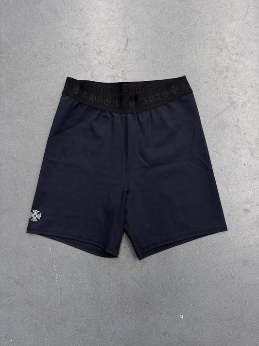 CHROME HEARTS BIKER SHORTS WOMENS' ATHLETIC WEAR - NEW